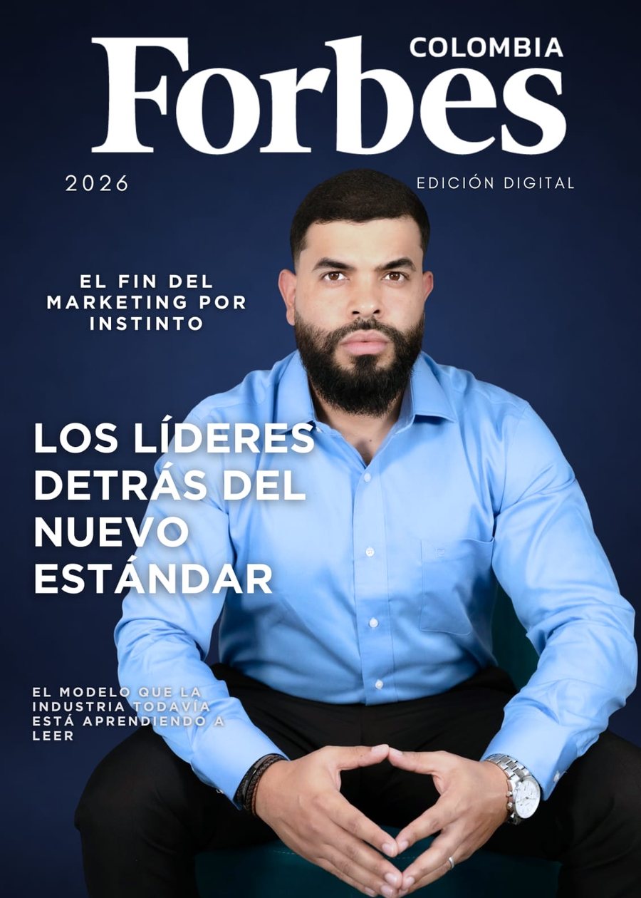 Jose Mario Hidalgo, CEO de ARQA CREATIVO, en la edición digital 2026 de Forbes Colombia
